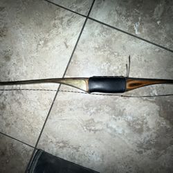 Hoyt Trophy Long Bow Vintage 66 Inches Archery