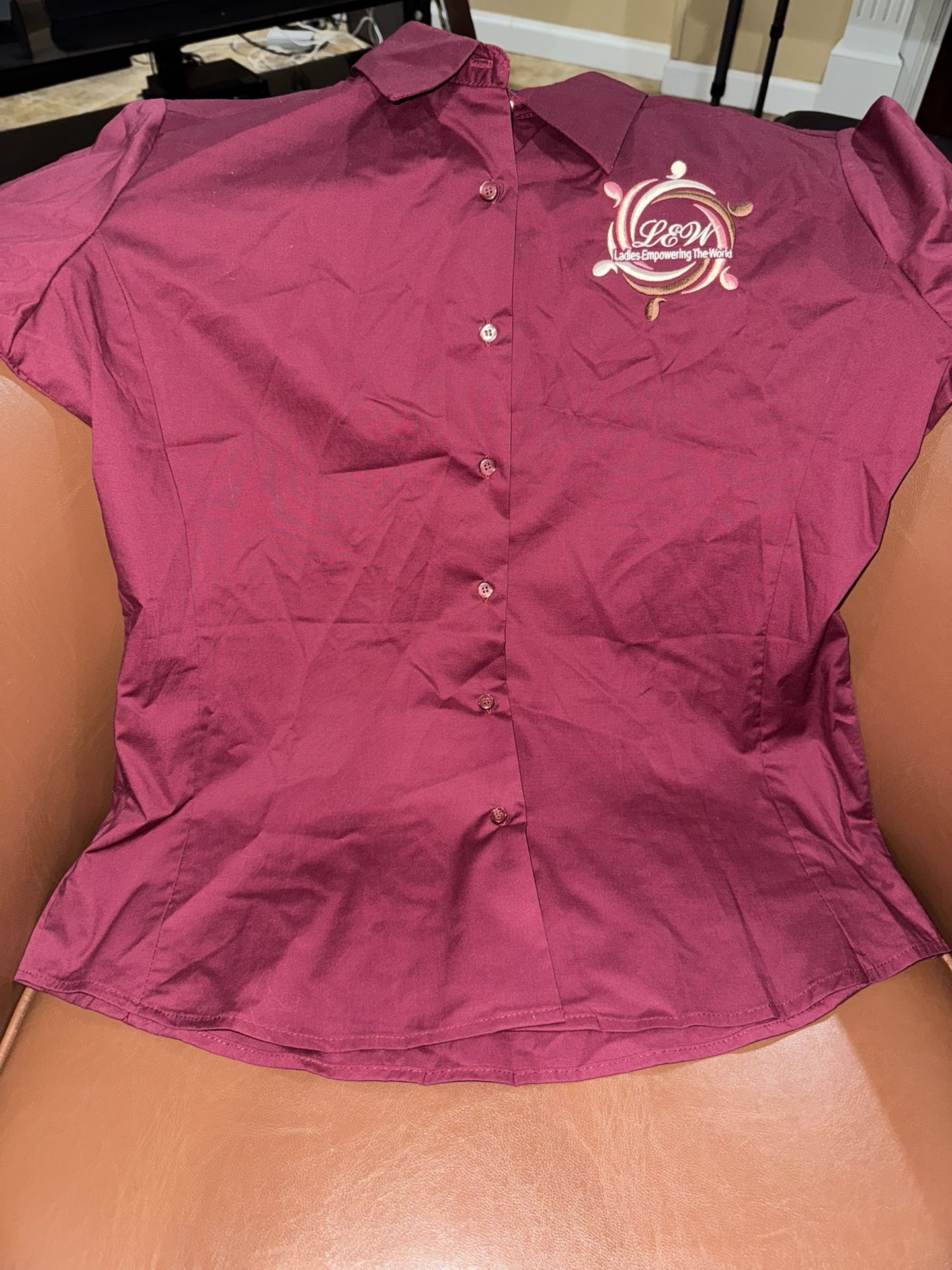 Women’s Blue Generation Button Up Top