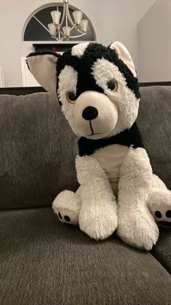 Large Husky stuffed animal
