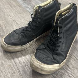 Black Vans High. Tops 