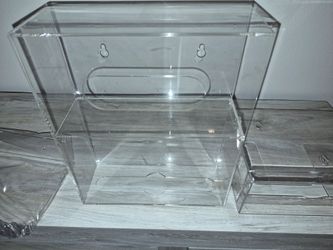 Clear Acrylic Display Box with Drawers