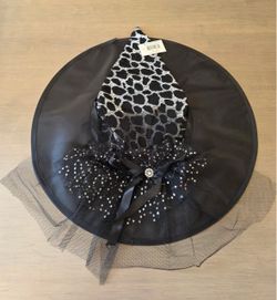 NEW Halloween Witch Hat with Veil