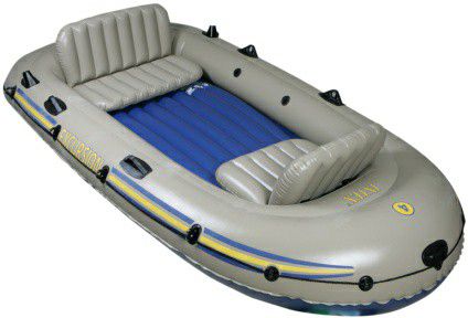 Inflatable 4 person Boat
