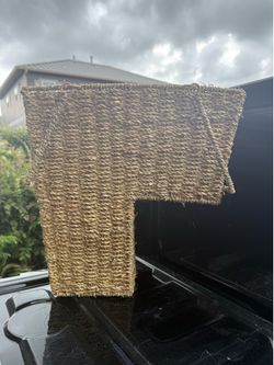 Wicker Basket for Stairs