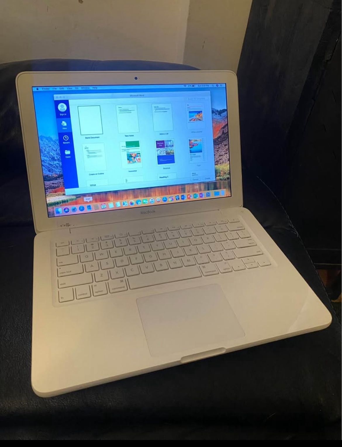 MacBook High Sierra With Logic Pro Final Cut Pro + Office