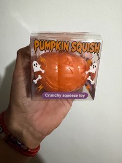 Crunchy pumpkin squishy