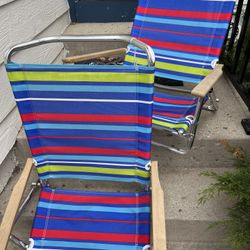 Chairs (Beach/Sand).  Stripes 
