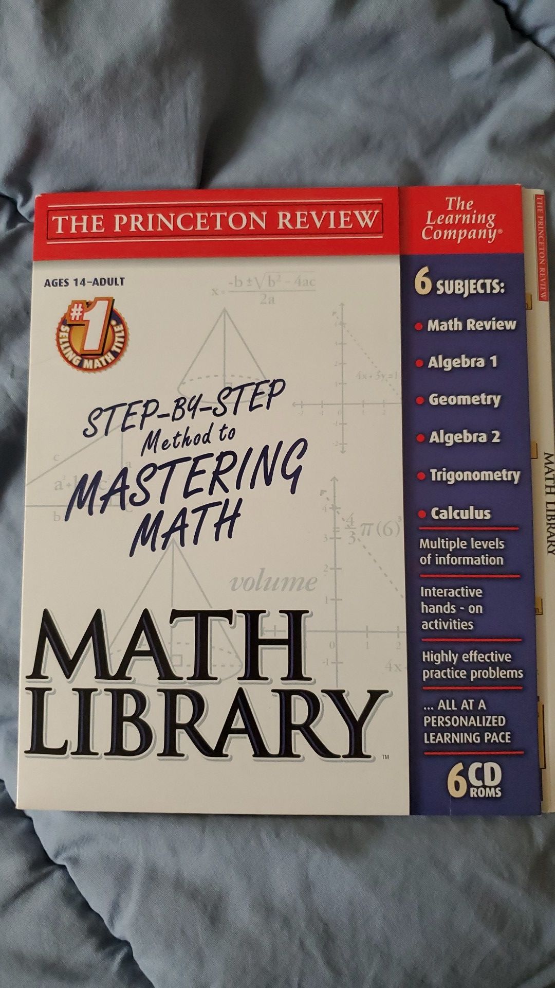 Princeton Review Math Library set