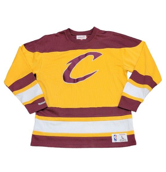 Mitchell & Ness Cleveland Cavaliers NBA Hockey Jersey