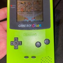 1998 GameBoy Color (Kiwi)