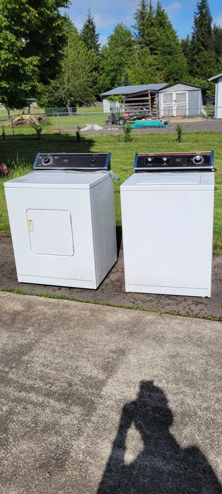 Whirlpool washer & dryer