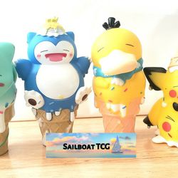 Pokemon ICE CREAM figure Toys [SEE DESCRIPTION]  Bulbasaur/Psyduck/Snorlax/pikachu/Pichu/vaporeon/flareon/jigglypuff