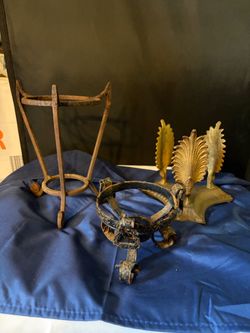 Antique holders for decoration items