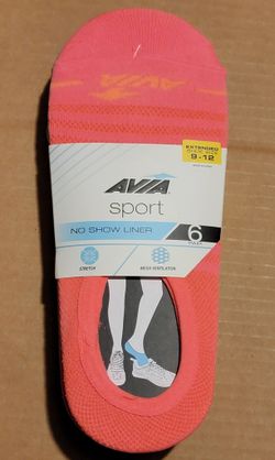 Women's No Show Liner Sock Packs $7 (Five Available)
Each Pack Contains 6 size 9-12