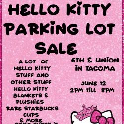 Hello Kitty Parking Lot sale
