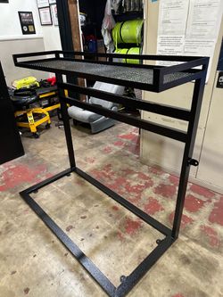 Mobile detail powder coated van rack only asking $800 (financing available)