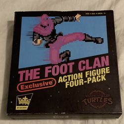 Tmnt Loyal Subjects Foot Clan 4 Pack