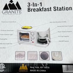 Breakfast Station 3 In 1, Brandnew Never Used