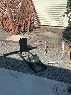 Front and Rear Motorcycle stand