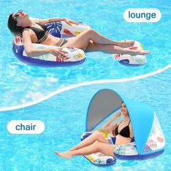 Pool Float With A Canopy