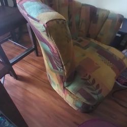 Deco Chair & Ottoman