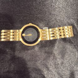 Gold movado watch