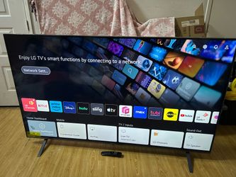 New condition 75” LG TV model:75UQ9000PUD
