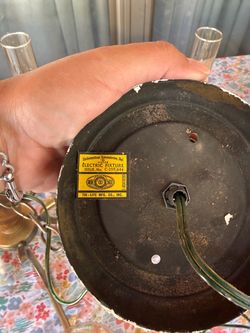Tri-Lite Vintage Multi-Arm Electric Candelabra Fixture