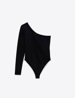 Zara one sleeve bodysuit