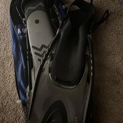 Sport Diving Fins L/XL w Mesh Bag