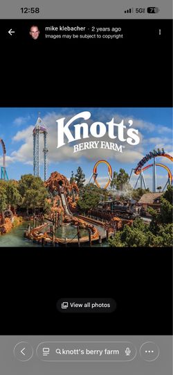 Knott’s Berry Farm tickets
