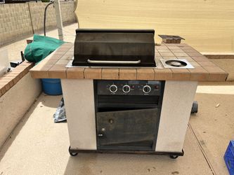 BBQ Rolling Island Grill