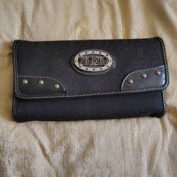 XOXO Black Wallet