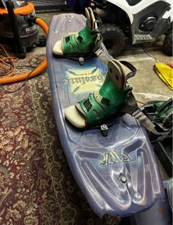 CWB Absolute Wakeboard with Hyperlite Bindings - Complete Setup