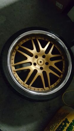 20"rims &Tires staggered