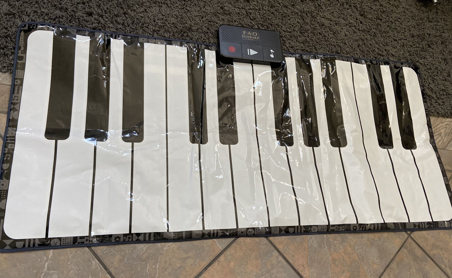 Giant Dance-on Piano Mat