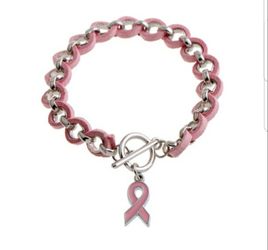Breast Cancer Awareness Bracelet* *Great Gift