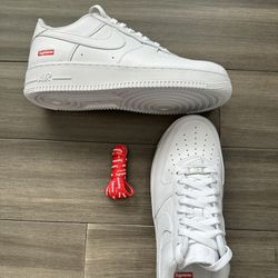 Supreme Air Force 1 Low White Size 10M