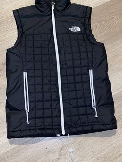 The North Face No Sleeve Zip Up Jacket