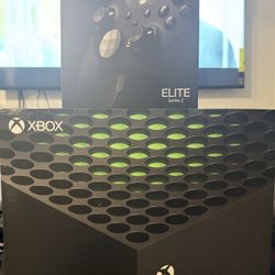 Xbox Series X With A Series 2 Elite Controller 
