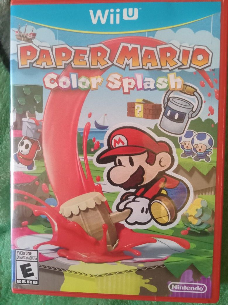 Paper Mario Color Splash (Wii U)