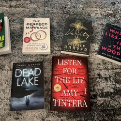 Thriller Books - Amazing Condition 