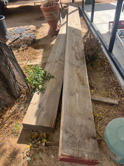 4" x 12" x 15' wood
