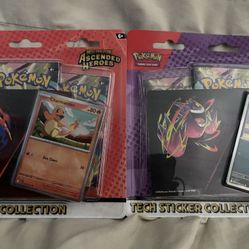 Ascended heroes tech sticker collection