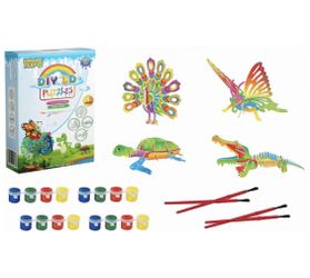 3D DIY Painting Puzzles for Boys and Girls