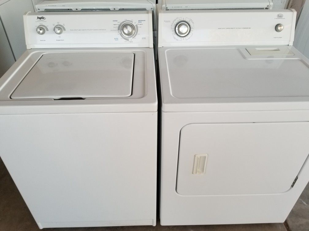 Washer and Dryer