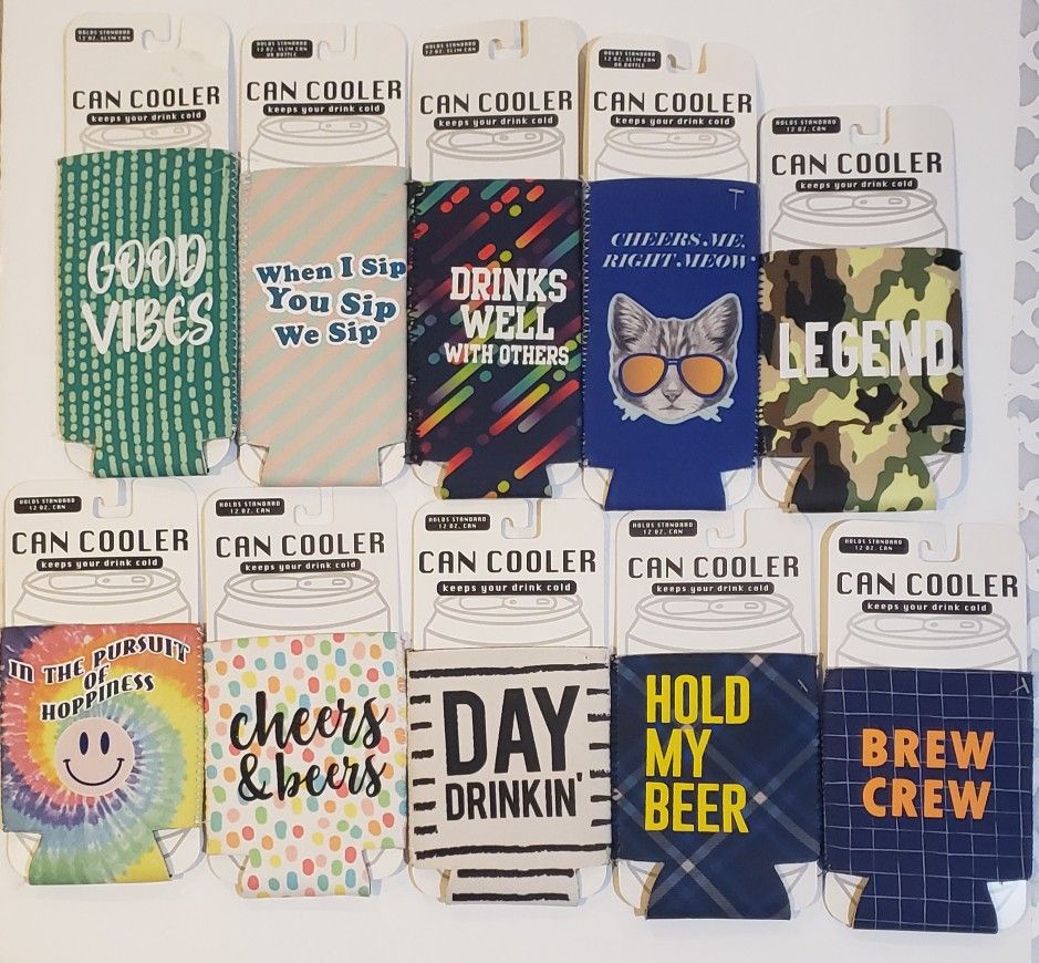 Can Coolers Sleeves (5pcs. Set)