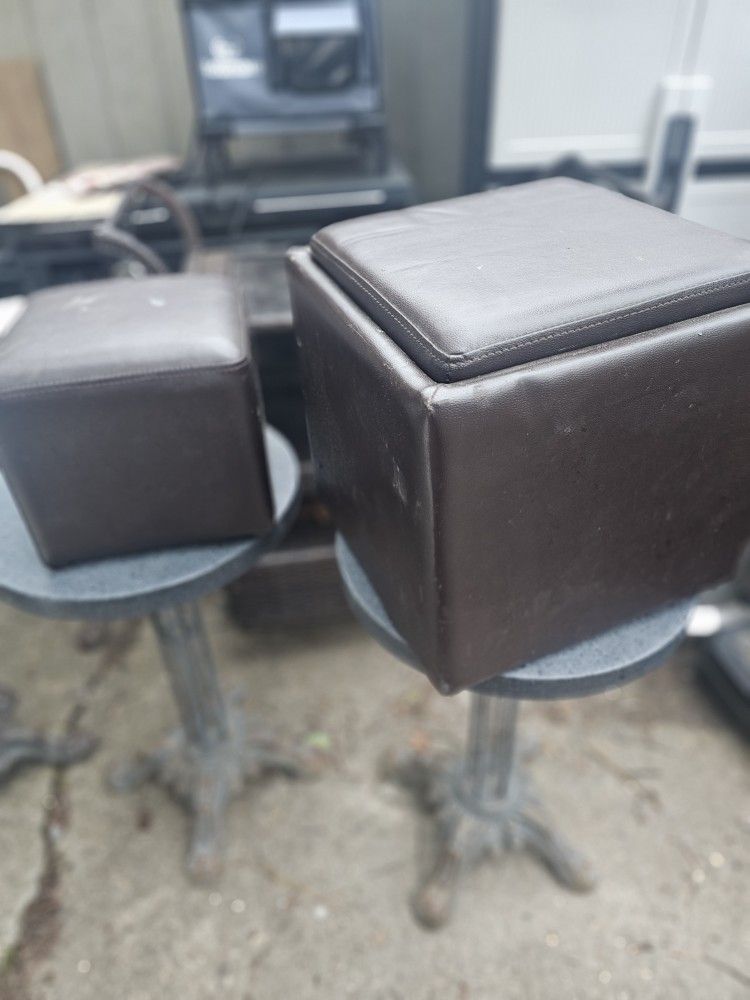 Price Is Firm.. Two Storage Ottomans