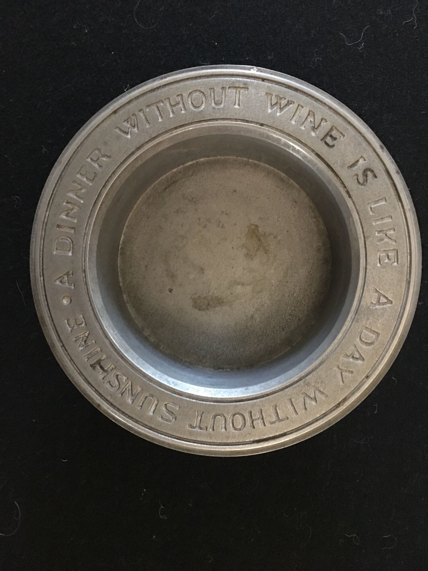 Eales 1779 Pewter Wine Holder Coaster
