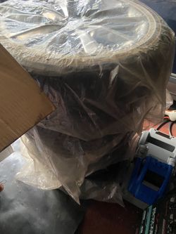 New Voges Tires and factory Cadillac Rims OEM